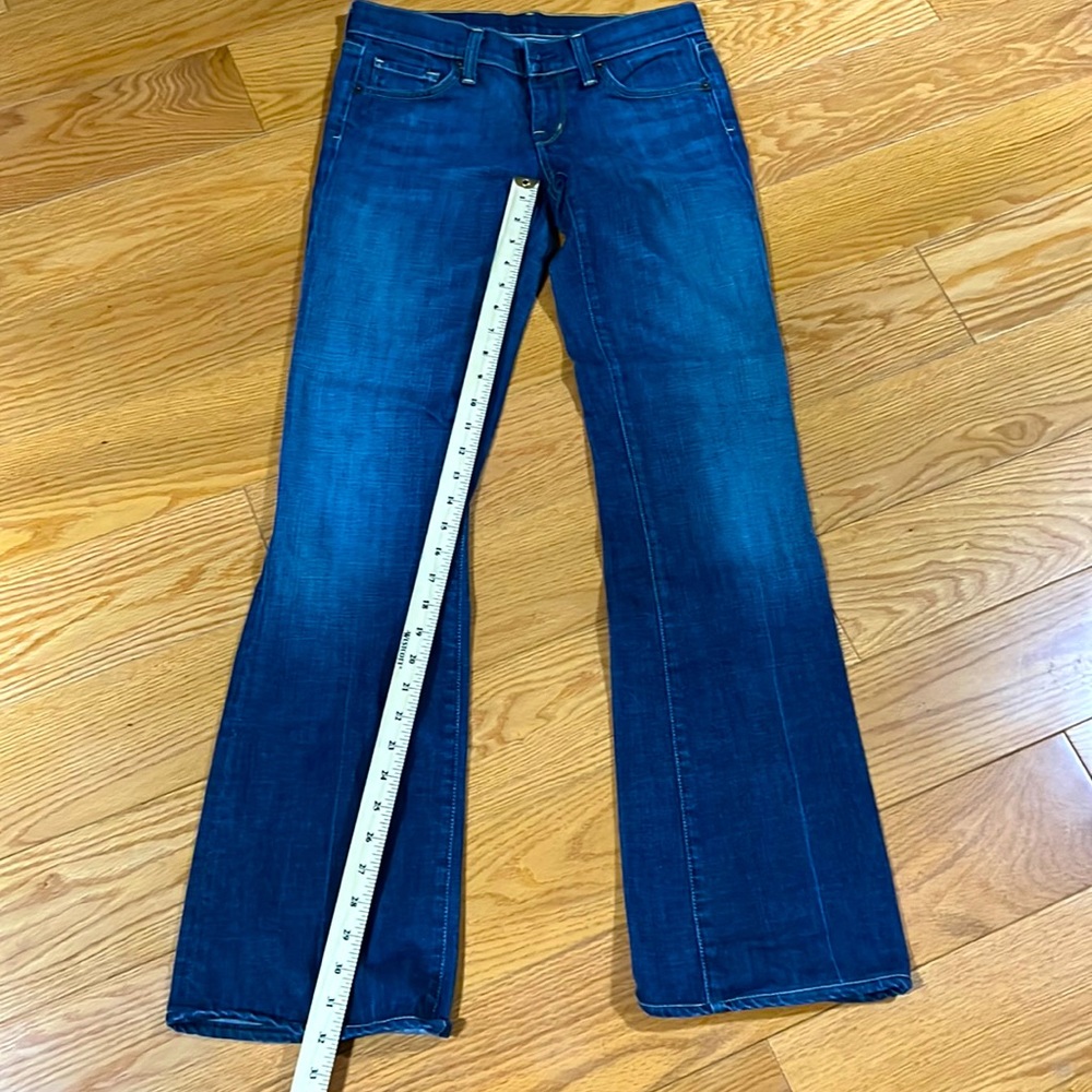 Women's Citizens of Humanity Kelly #001 Stretch Low Bootcut Jeans Size 27/31